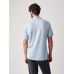 Cloud™ Short-Sleeve Polo - Light Blue Heather