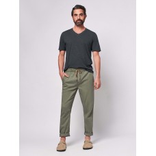 Essential Drawstring Pant - Spring Olive