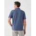 Movement™ Short-Sleeve Polo - Sea Navy Melange