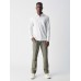 Long-Sleeve Heather Polo - Ivory Heather