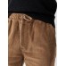 Drawstring Corduroy Pant - Faded Cedar