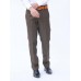 Men's Dress Pant Trouser Formal Dark Brown