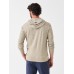 Slub Cotton Hoodie - Mountain Sand