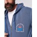 Surfrider Zip Hoodie - Faded Navy