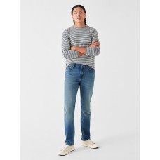 Stretch Terry™ Indigo 5-Pocket (30