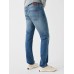 Stretch Terry™ Indigo 5-Pocket (30