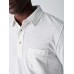 Long-Sleeve Heather Polo - Ivory Heather