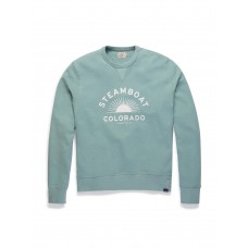 Steamboat Classic Crewneck - Mineral Jade