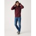 Slub Cotton Hoodie - Vineyard Wine