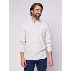 Movement™ Long-Sleeve Polo - Point Dumes Stripe