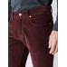 Stretch Corduroy 5-Pocket - Burgundy