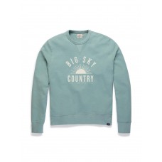 Big Sky Classic Crewneck - Mineral Jade