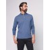 Movement™ Long-Sleeve Polo (Tall) - Sea Navy Melange