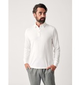 Movement™ Long-Sleeve Polo - White